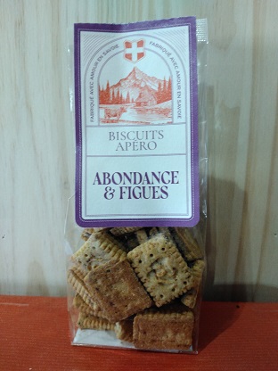 Biscuits apéro Abondance et Figues - Guss - 110 gr