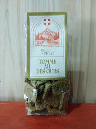 Biscuits apéro Tomme, Ail des Ours - Guss - 110 gr